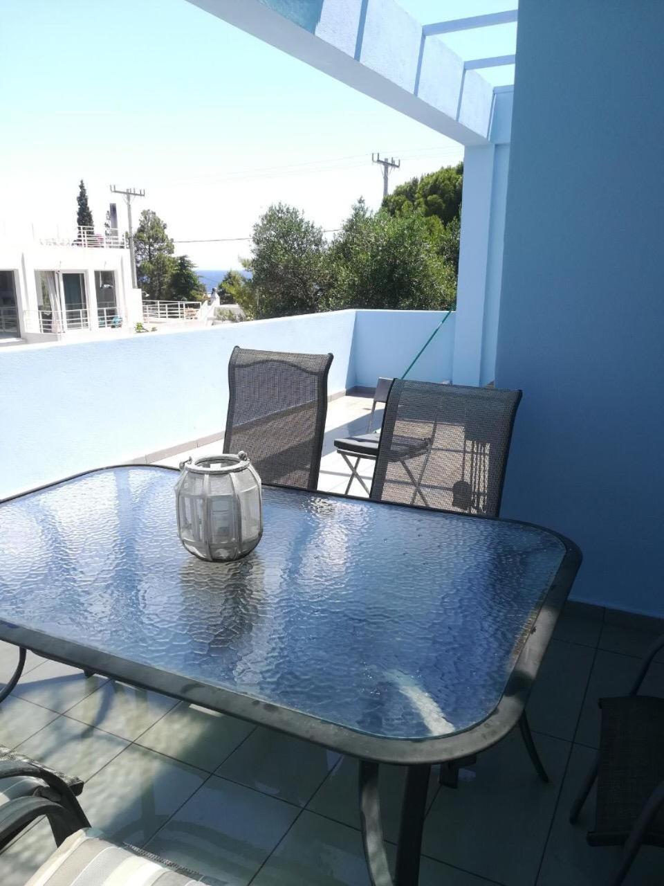 Mina'S Villa, 200M From The Beach Pórto Ráfti Buitenkant foto
